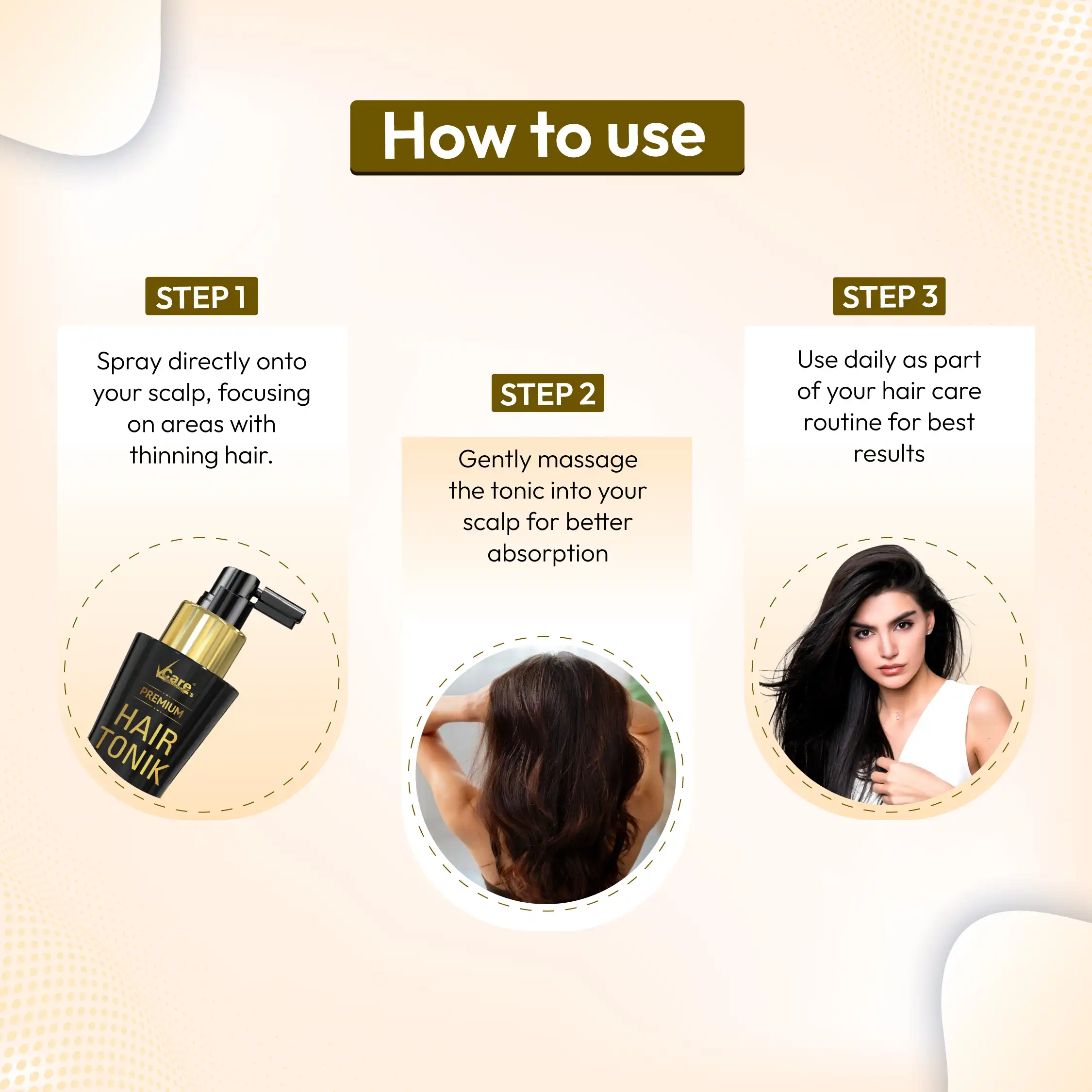 vcare hair tonic for women